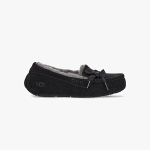 Ugg Ansley Lace Women Slippers Black (7061DYJOE)